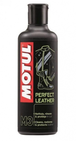 Очиститель кожи MOTUL M3 PERFECT LEATHER 250мл (ср-во для ухода за кожаной экипировкой)