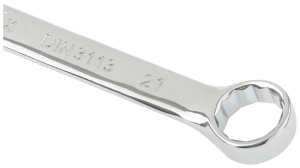 Ключ гаечный MATRIX комбинированный 21мм, хром (15165)