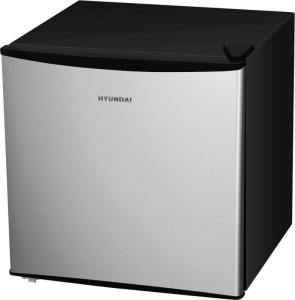 Холодильник HYUNDAI CO0502 серебристый/черный
