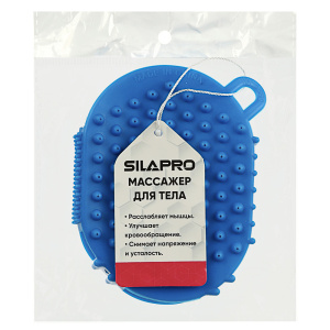 Массажер SILAPRO пластик, металл 13,5х9,5см (342-042)