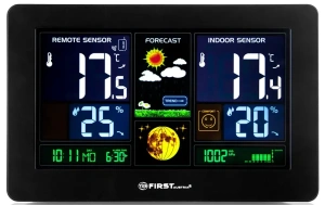 Метеостанция FIRST FA-2461-4 Black