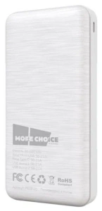 Повербанк 20000 мАч More choice PB33-20 White