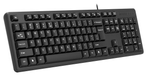 Клавиатура A4 KK-3 черный USB
