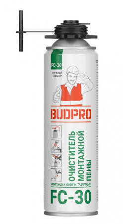 Очиститель монтажной пены BUDPRO FC-30 440мл (А1572Z)