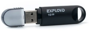 Карта USB2.0 16 GB EXPLOYD 570 черный