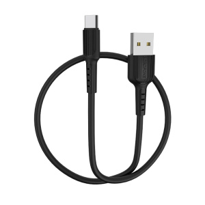 Кабель USB 2.0 A вилка - Type C 1 м Borofone BX16 (Black)