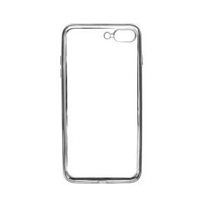 Бампер Apple iPhone 7/8 Plus  (Flash) Svekla серебристая рамка