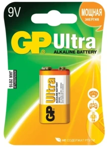 Батарейка GP 6LR061 Ultra крона