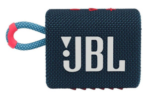 Акустика портативная JBL GO 3 синий-розовый