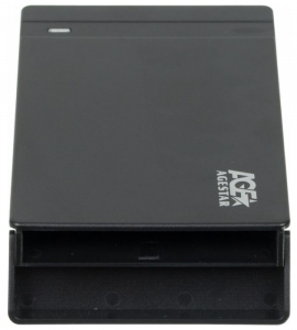 Внешний корпус AgeStar 3UB2P3 SATA III пластик черный 2.5"