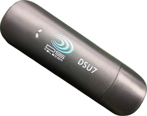 Модем 2G/3G/4G Telecom DSU7 USB внешний черный