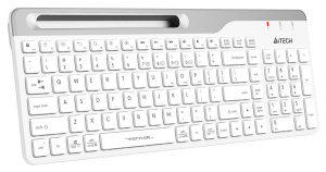 Клавиатура A4 Fstyler FBK25 белый/серый USB Multimedia