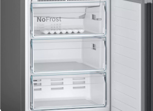 Холодильник BOSCH KGN39UC27R серый