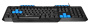 Клавиатура Oklick 750G черный USB Multimedia Gamer