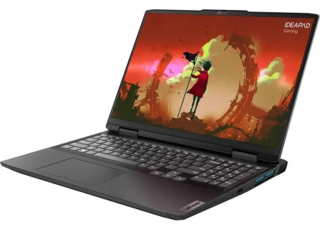 Ноутбук 16" Lenovo IdeaPad Gaming 3 16ARH7 16" WUXGA IPS 350N 165Hz/R5-6600H/8Gb/512Gb SSD/RTX 3050 4Gb/DOS/Onyx Grey