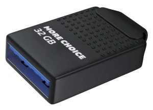 Карта USB3.0 32 GB More Choice Mini MF32-2m черный