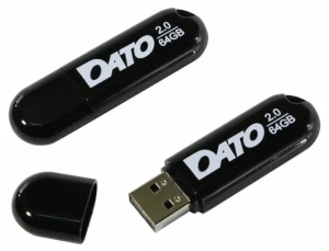 Карта USB2.0 64 GB Dato DS2001-64G USB2.0 черный