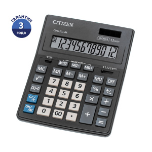 Калькулятор CITIZEN CDB1201BK (12 разрядов)