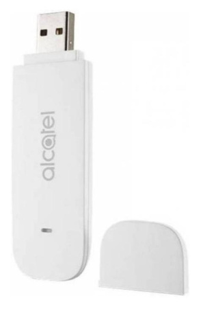 Модем 2G/3G/4G Alcatel Link Key USB внешний белый