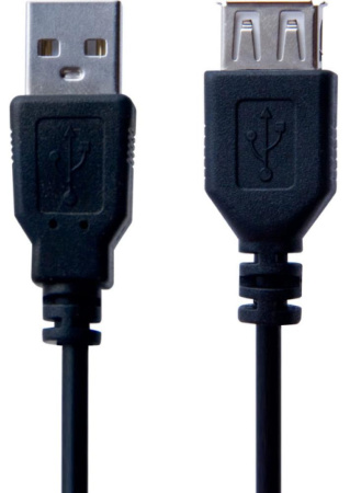 Кабель USB 2.0 A вилка - A розетка 1.5 м Belsis BW1408