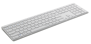 Клавиатура Rapoo E9800M DARK WHITE  белый USB беспроводная BT