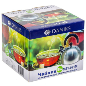 Чайник со свистком Daniks MSY-021M 2,5 л.