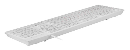 Клавиатура Oklick 505M белый USB