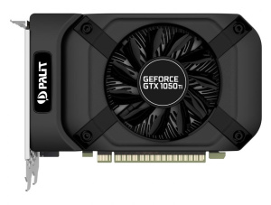 Видеокарта Palit PCI-E PA-GTX1050Ti StormX 4G NV GTX1050TI 4096Mb 128b GDDR5 1290/7000 DVIx1/HDMIx1/