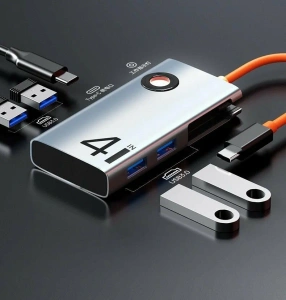 Коммутатор USB 3.0 TELECOM  Xiaomi ROCK TR25 Type C
