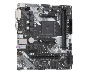 М/П SOC-AM4 Asrock B450M-HDV R4.0 2xDDR4 mATX AC`97 8ch(7.1) GbLAN RAID+VGA+D