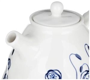 Чайник заварочный MILLIMI Индиго, керамика, 1100мл (824-464)