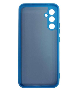 Бампер Samsung Galaxy  A34 5G (A346) ZIBELINO Soft Case лазурный