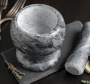 Ступка Magistro «Мрамор», Ф10 см, камень, с пестиком (5277030)