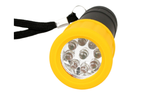 Фонарь Ultraflash LED15001-B желтый/черный