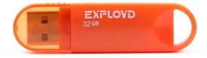 Карта USB2.0 32 GB EXPLOYD 570 оранжевый