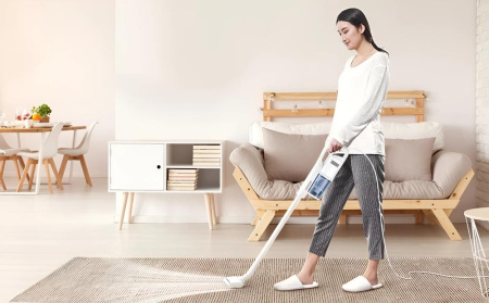 Пылесос вертикальный LEACCO S10 Cordless Vacuum Cleaner White