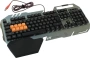 Клавиатура A4 Bloody B418 серый USB Multimedia for gamer LED