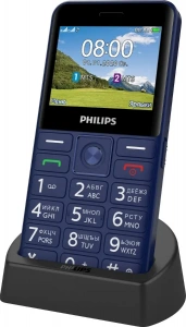Сотовый телефон Philips E207 DS Blue