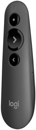 Презентер Logitech R500 Laser BT/Radio USB (20м) черный