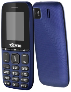 Сотовый телефон Olmio A15 синий-черный