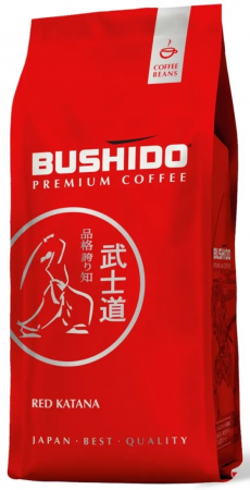 Кофе зерновой BUSHIDO Red Katana 227г