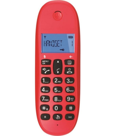 Телефон-радио MOTOROLA C1001LB+ красный