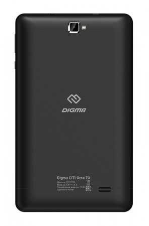 Планшет 7" Digma CITI Octa 70 8C/4Gb/64Gb/3G/4G/And9.0/черный