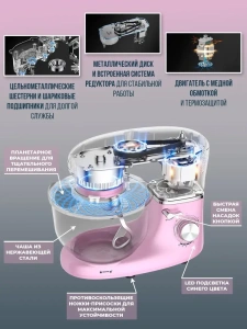 Миксер планетарный MOJO SM-555