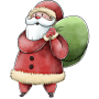 Украшение ёлочное "Дед мороз с подарками", 0,5х5,5х7,7см (4940623)